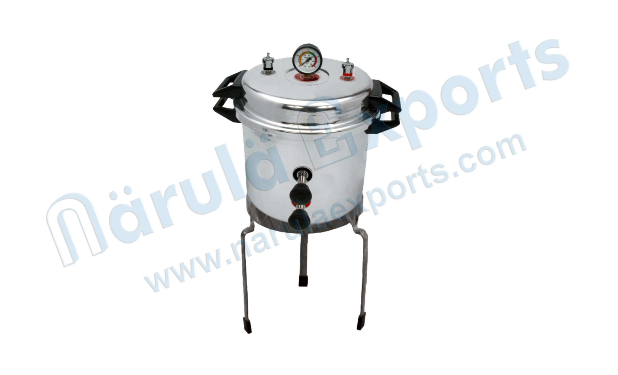 Portable Autoclave Aluminium (Pressure Cooker Type)