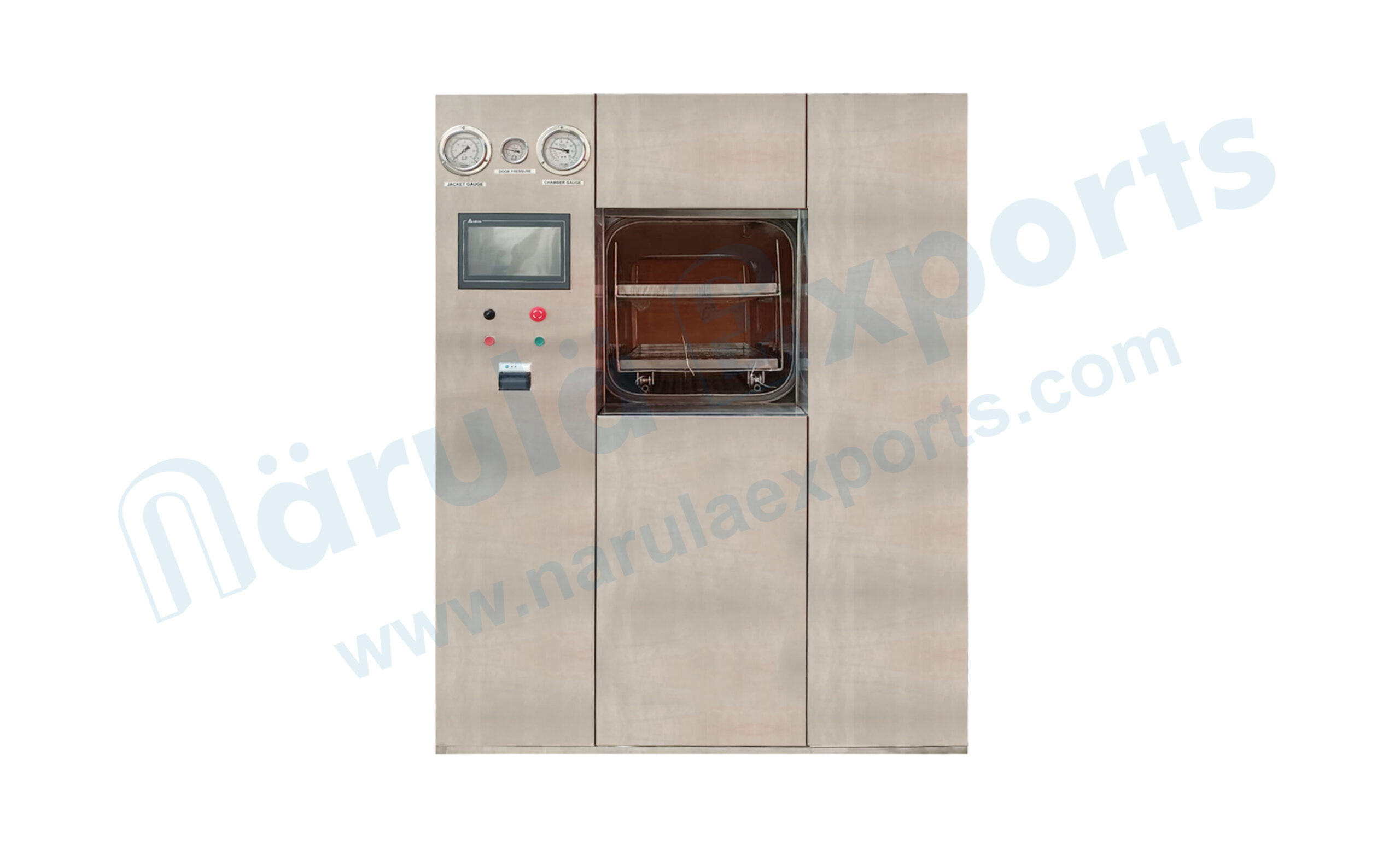 Rectangular Sliding Single / Double Door Autoclave