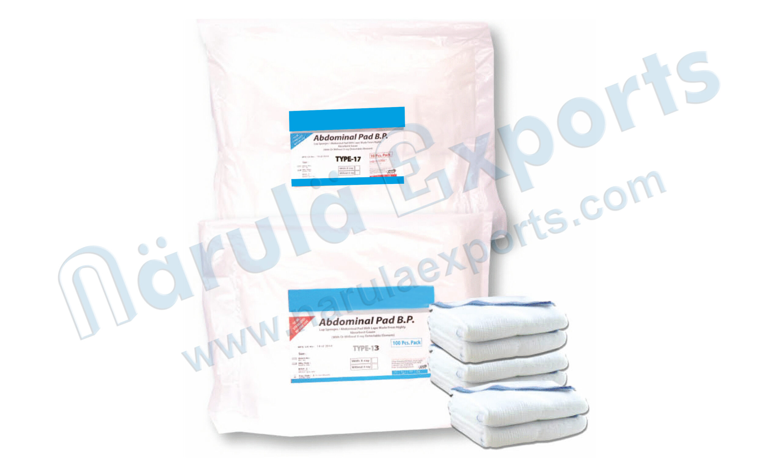 Abdominal Pad Cotton Fabric