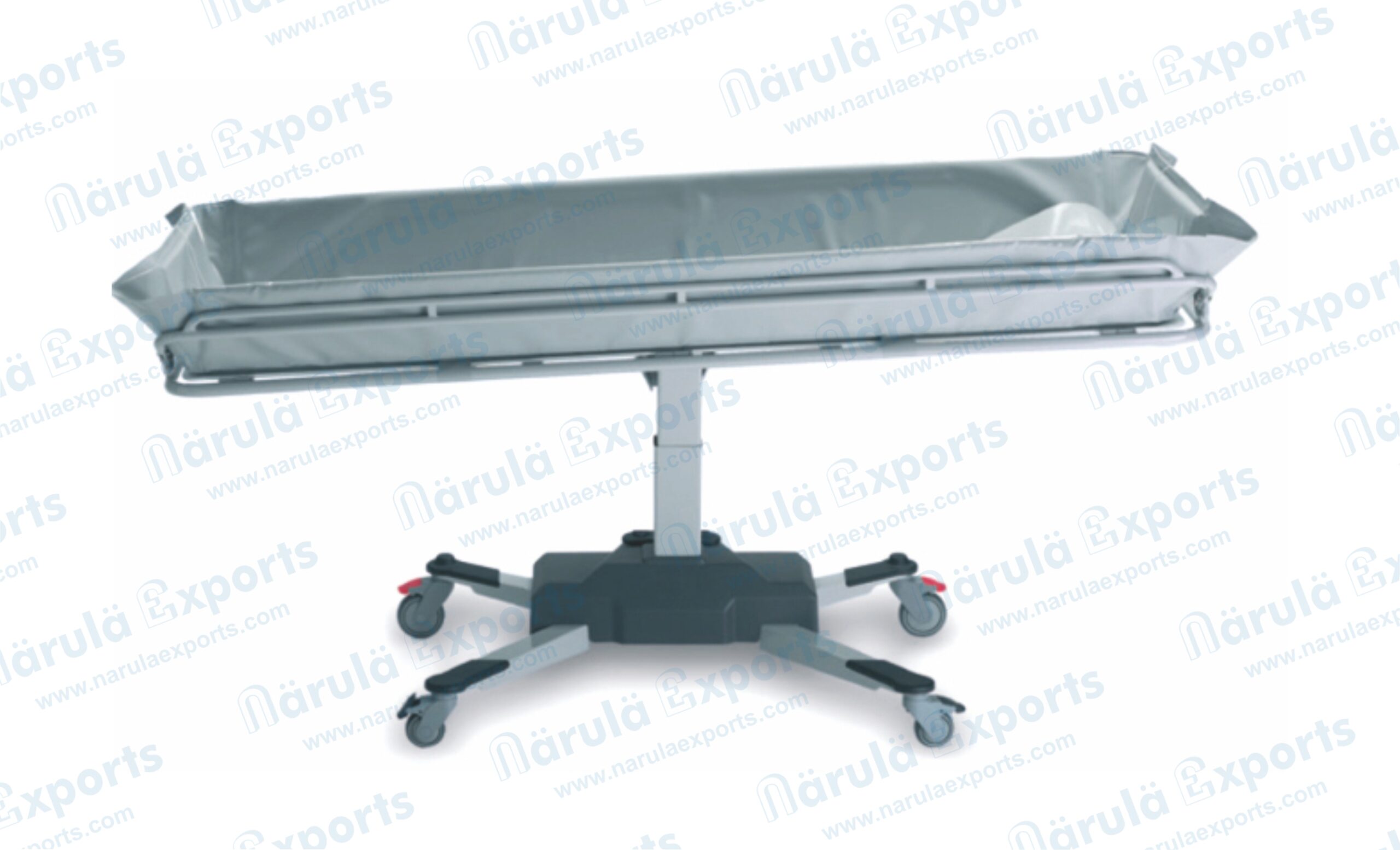 Battery Operated Shower Trolley<br> Models available with various stretcher lengths