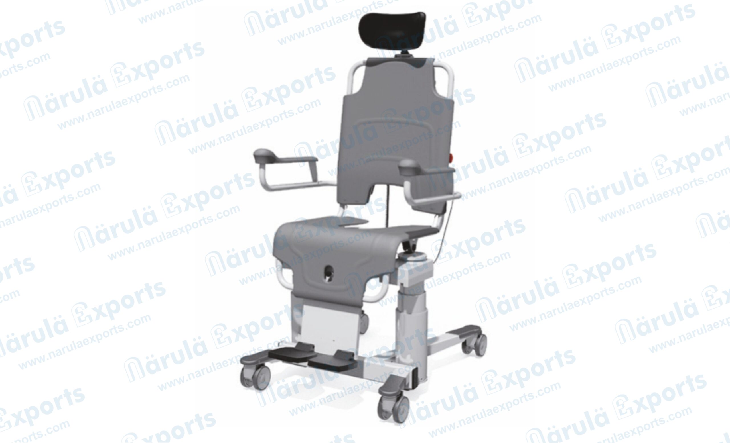 Shower Chair Battery Operated<br> Height adjustment and tilt