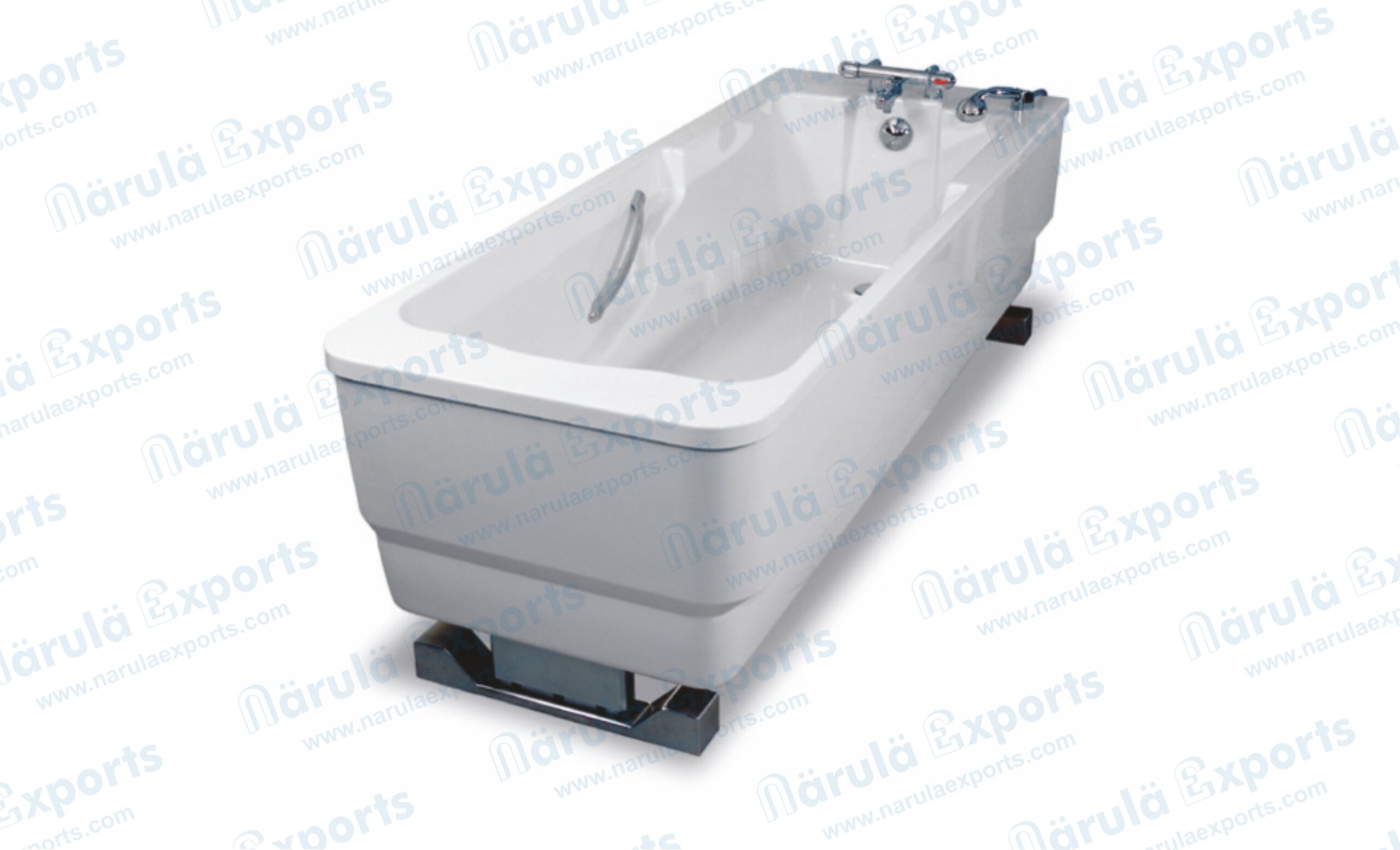 Height Adjustable Wellness Bathtub <br> Available in fixed height version