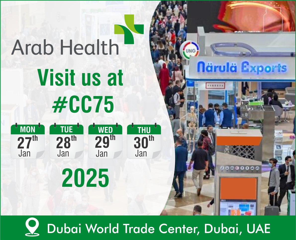 Narula Exports Arab Health Dubai Exhibition
