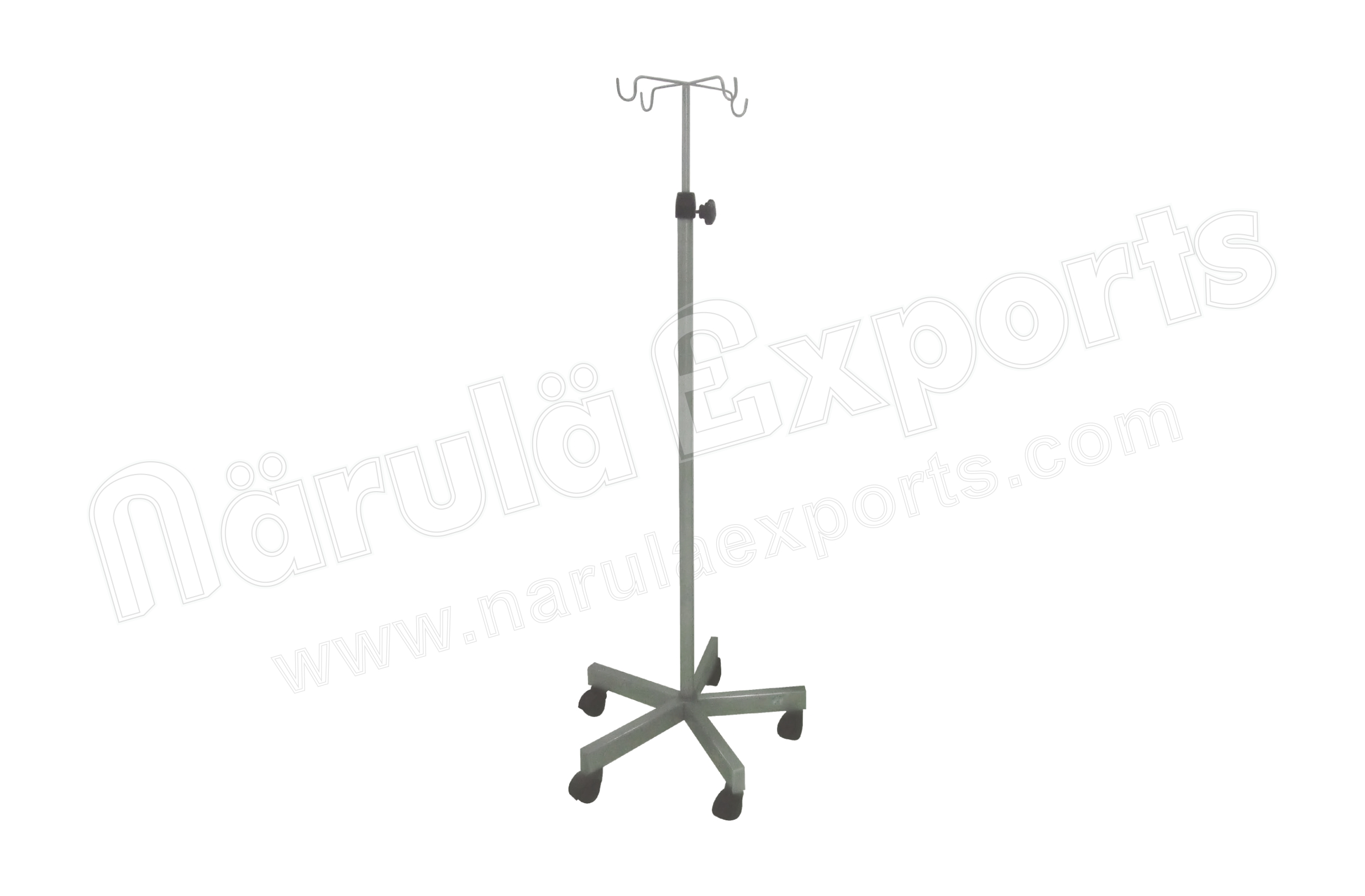 4-Hook SS base IV Pole