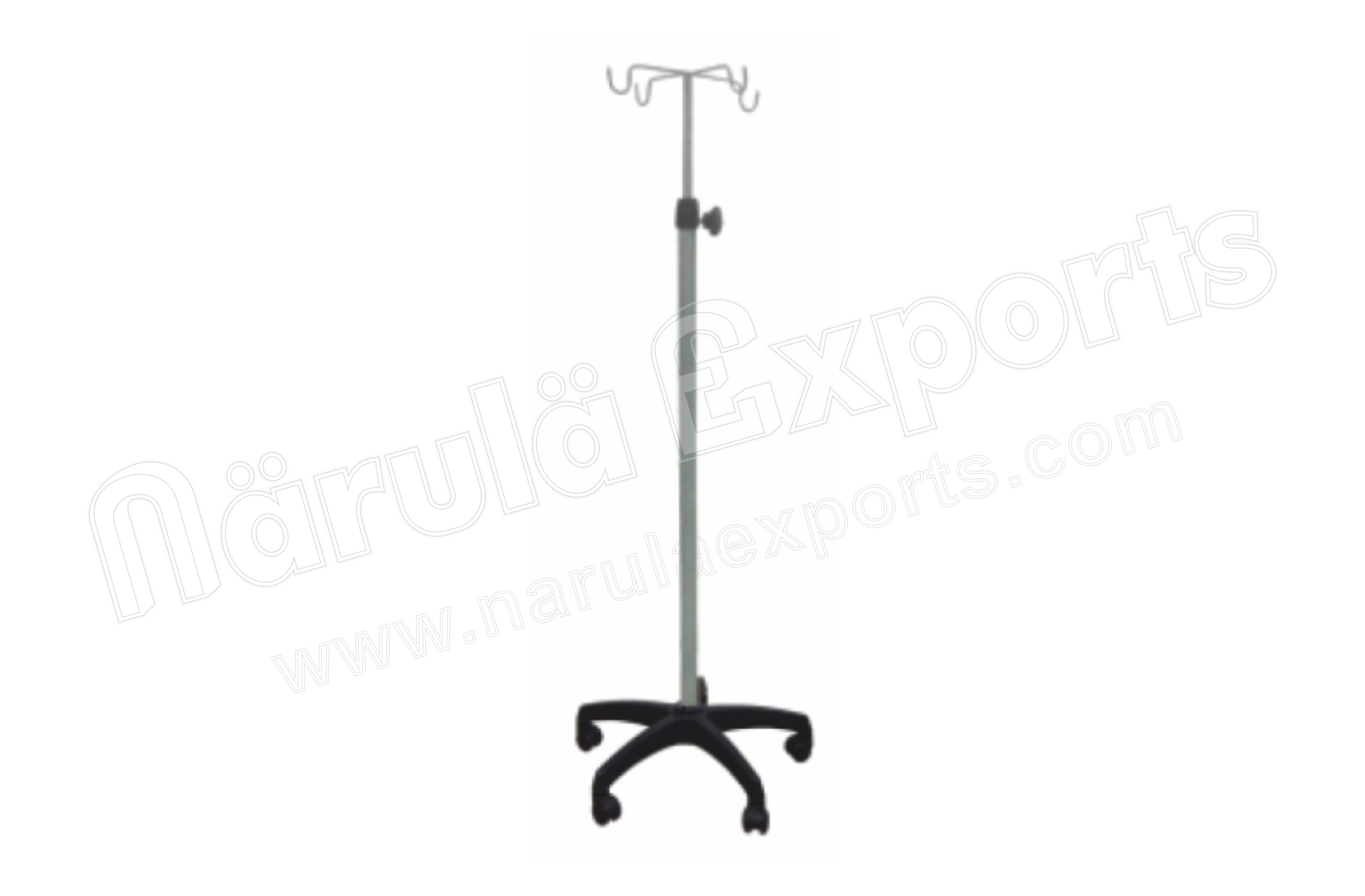 2-Hook Molded Base IV Pole